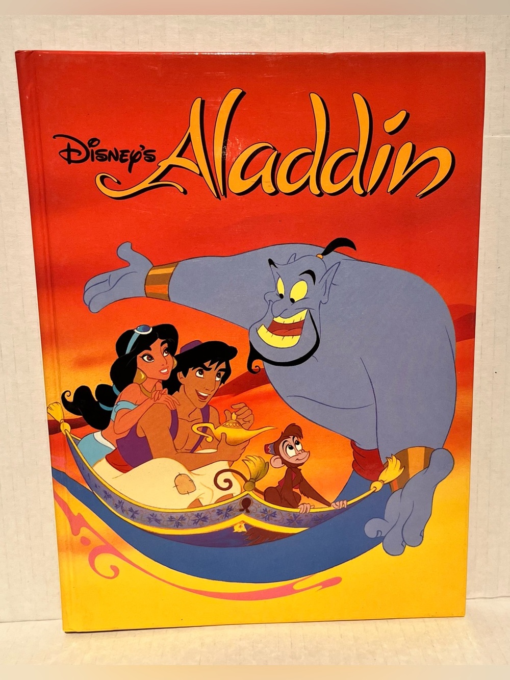 Vintage Hardcover edition of Disney's Aladdin, Disney Classic Series